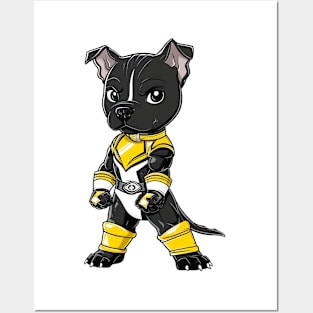 Pitbull Black Ranger Posters and Art